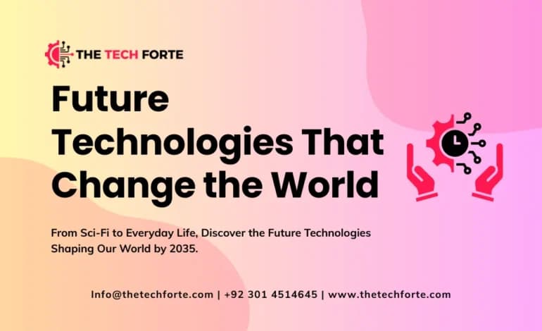 Future Technologies That Will Change the World by 2035