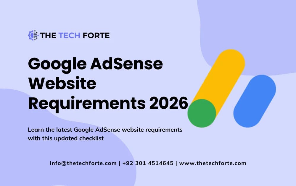 Google AdSense Website Requirements 2026