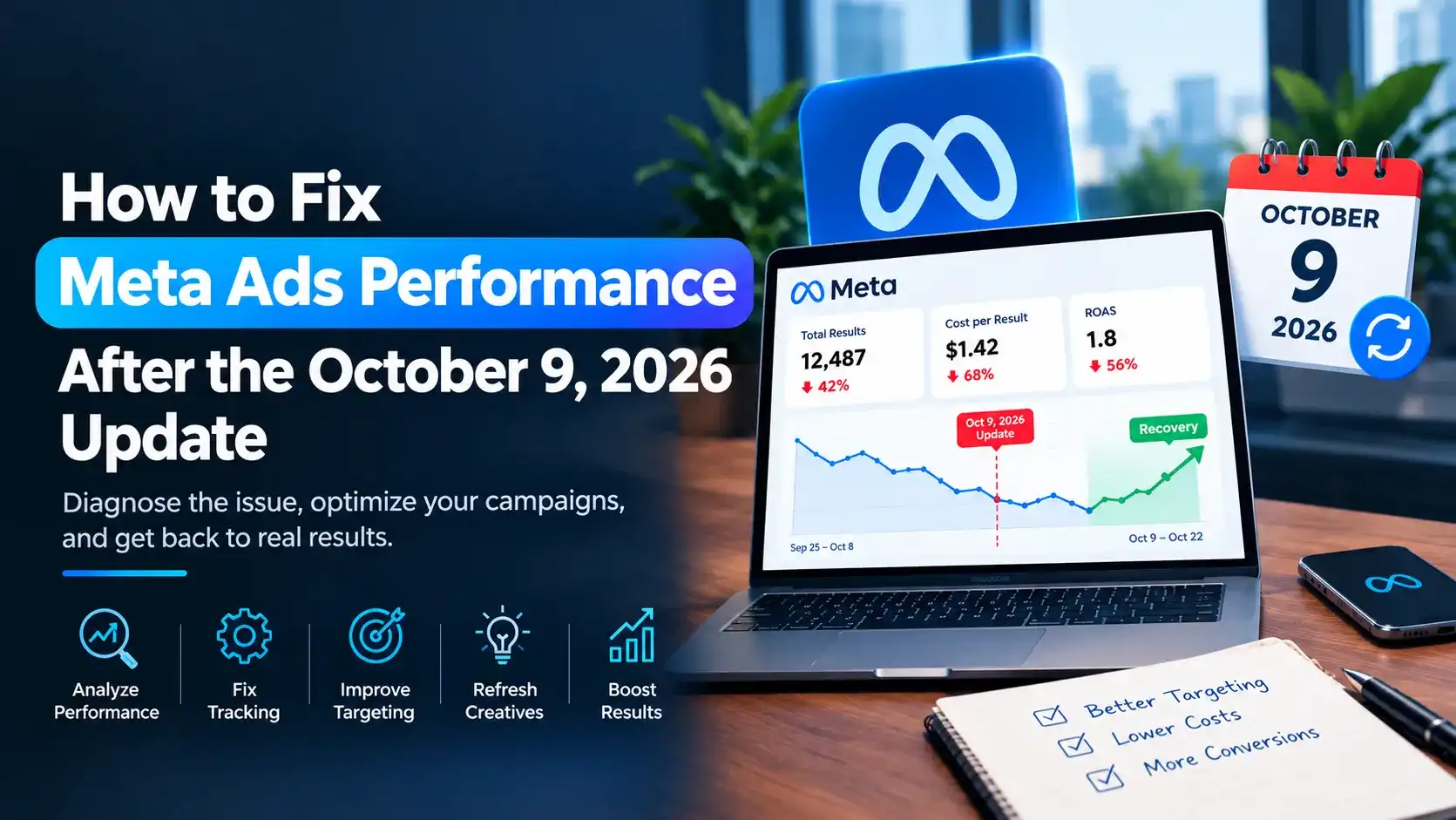 How to Fix Meta Ads Performance After the October 9, 2026 Update