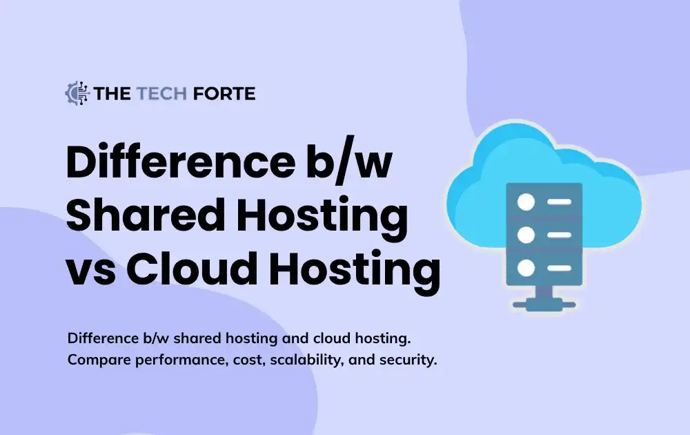 Difference between Shared hosting vs Cloud Hosting