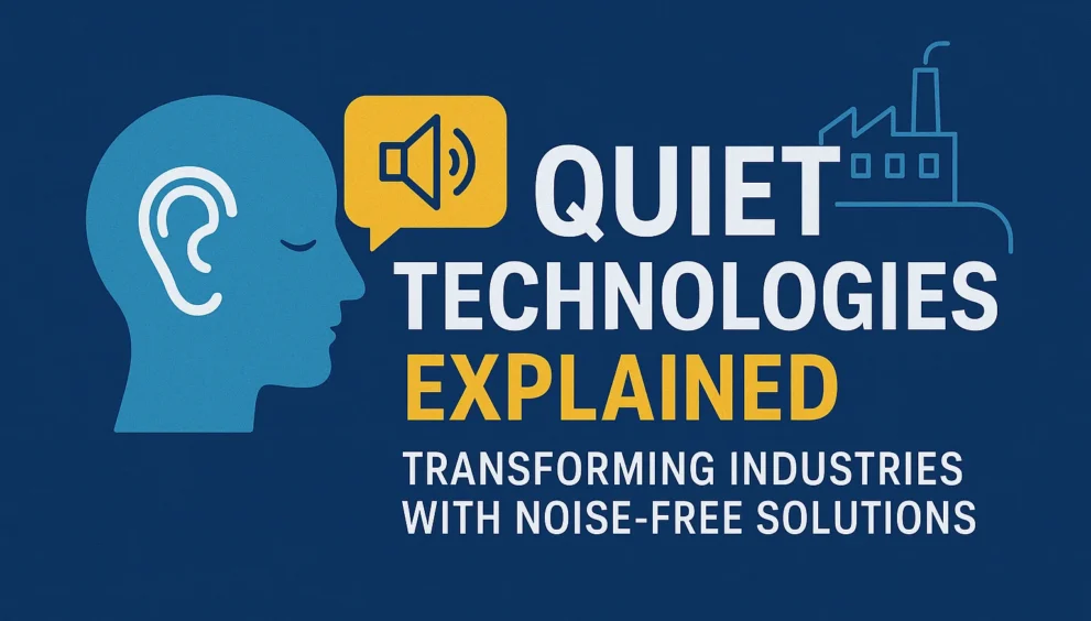 Quiet Technologies Explained: Transforming Industries with Noise-Free Solutions Quiet Technologies