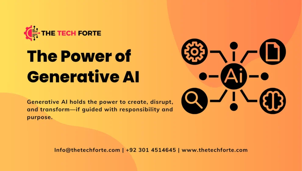 The Power of Generative AI: Opportunities, Risks, and Responsible Use Cases Generative AI