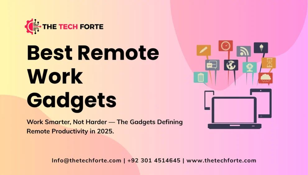 Best Remote Work Gadgets