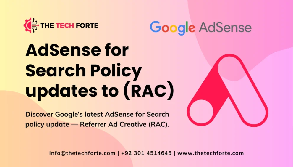Google AdSense for Search Policy Update: Referrer Ad Creative (RAC) Changes Google AdSense for Search Policy Update: Referrer Ad Creative (RAC) Changes