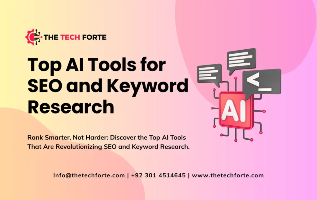 Top AI Tools for SEO and Keyword Research AI Tools for SEO and Keyword Research