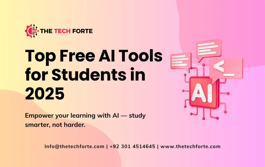 Top Free AI Tools for Students in 2025 Top Free AI Tools for Students in 2025