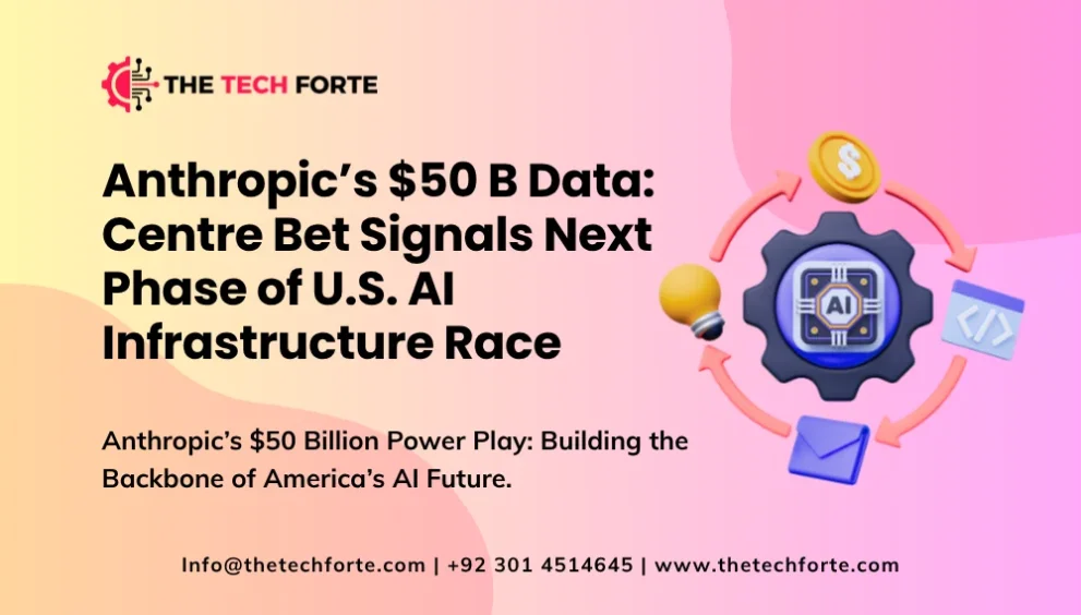 Anthropic’s $50 B Data-Centre Bet Signals Next Phase of U.S. AI Infrastructure Race Anthropics 50 B Data Centre Bet Signals Next Phase of U.S. AI Infrastructure Race