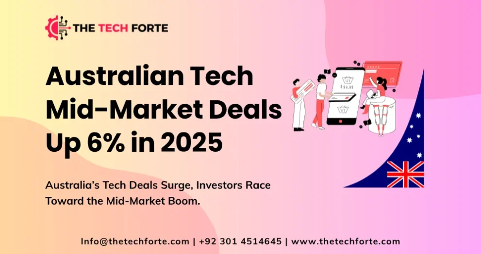 Australian Tech Mid-Market Deals Up 6% in 2025 - Key Trends