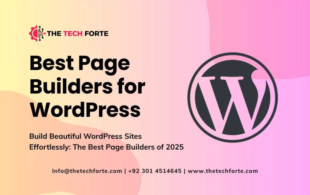 Best Page Builders for WordPress in 2025 Best Page Builders for WordPress in 2025