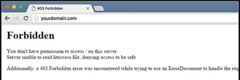 How to Fix Common WordPress Errors How to Fix 403 Error in WordPress
