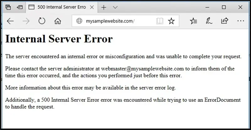 How to Fix Common WordPress Errors How to Fix Internal Server Error (500)