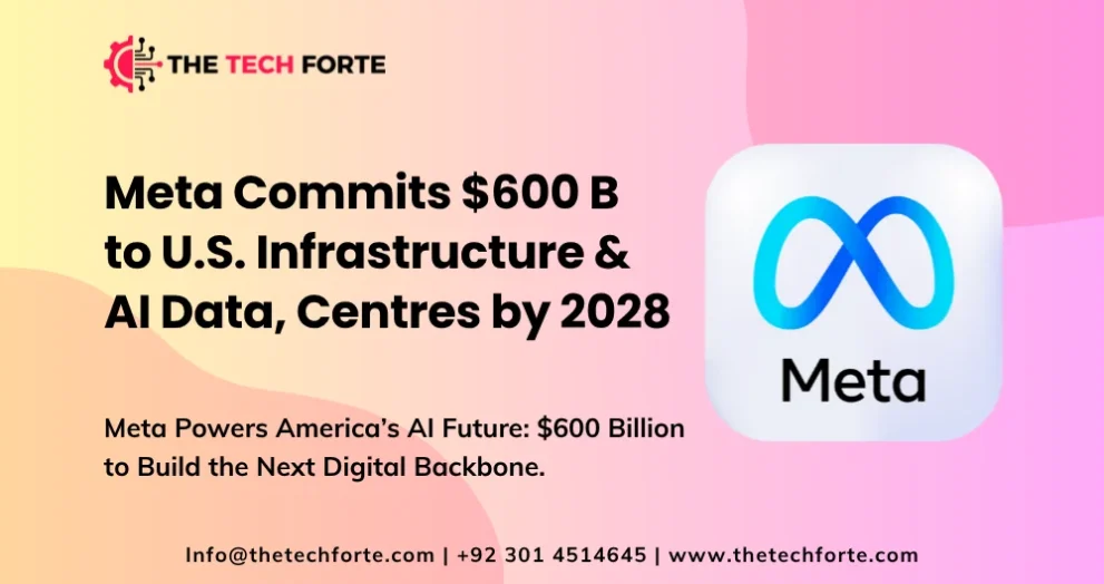 Meta Commits $600 B to U.S. Infrastructure & AI Data-Centres by 2028