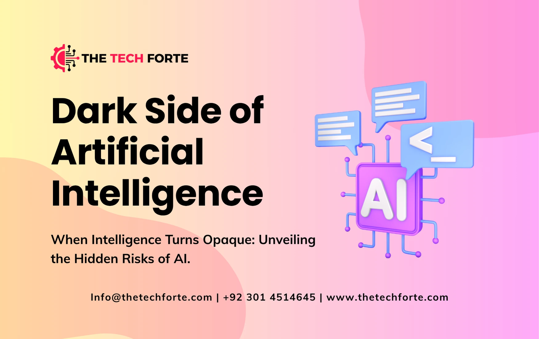 Dark Side of Artificial Intelligence