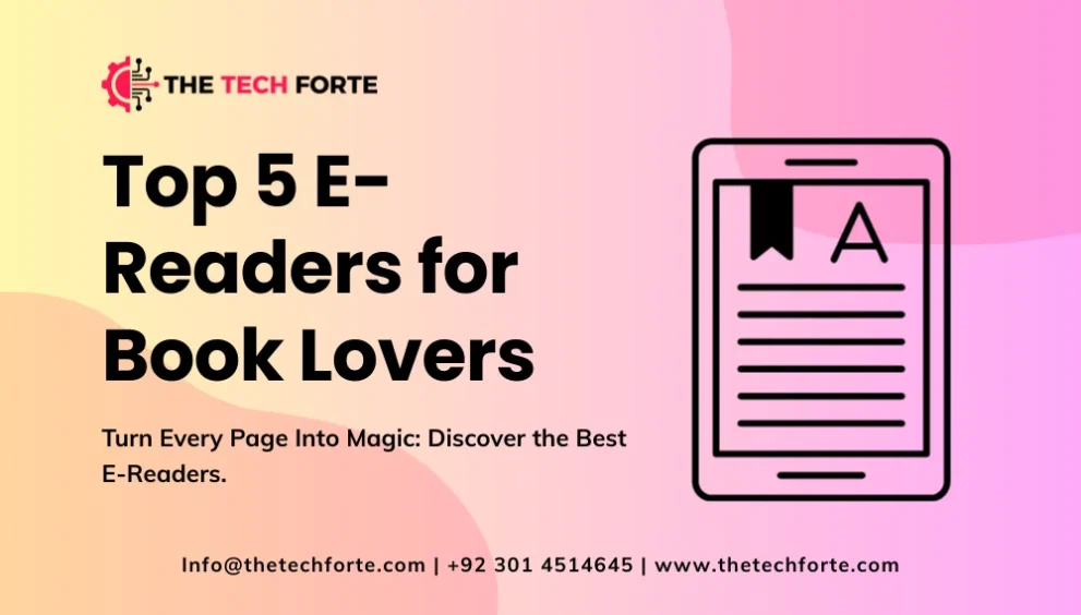 Top 5 E-Readers for Book Lovers in 2025 Top 5 E Readers for Book Lovers in 2025