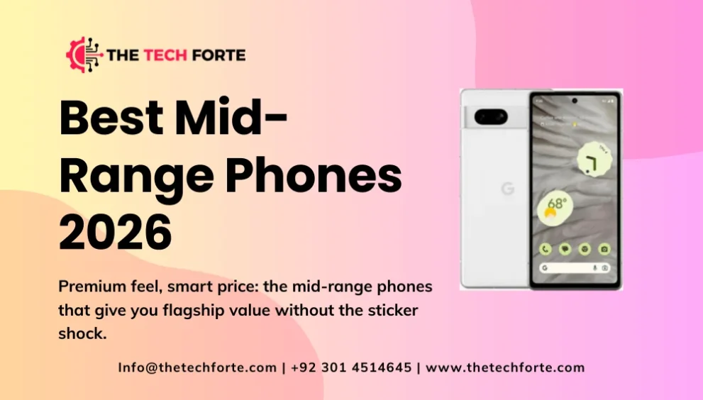 Best Mid-Range Phones 2026: Top Picks for Performance, Camera & Battery Life Best Mid-Range Phones 2026