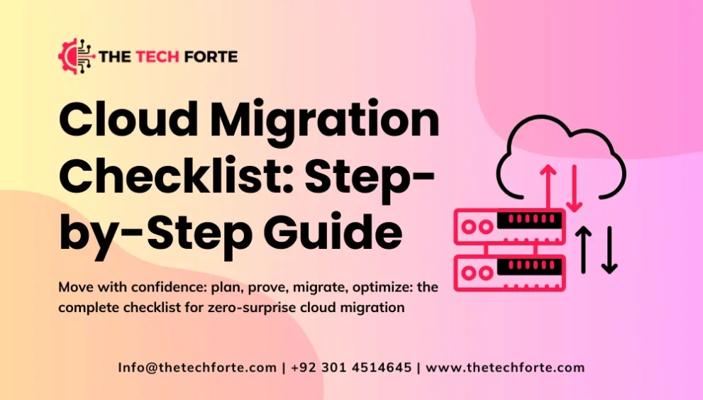 Cloud Migration Checklist | Step-by-Step Guide for a Smooth Migration Cloud Migration Checklist Step by Step Guide for a Smooth Migration