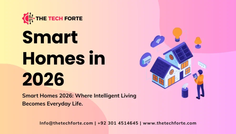 Smart Homes in 2026: Latest Features, Trends & Future Innovations Smart Homes in 2026: Future of Smart homes