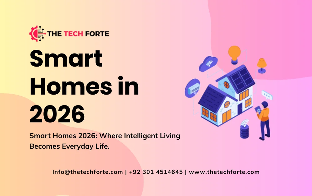 Smart Homes in 2026: Latest Features, Trends & Future Innovations Smart Homes in 2026: Future of Smart homes