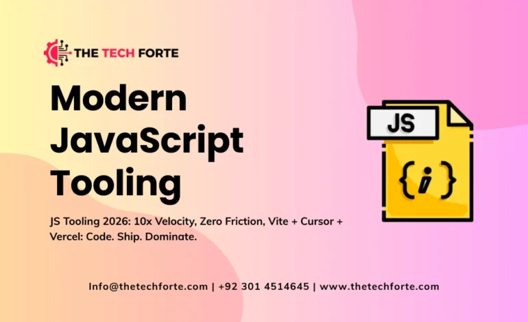 Modern JavaScript Tooling: Boost Developer Productivity Modern JavaScript Tooling Boost Developer Productivity