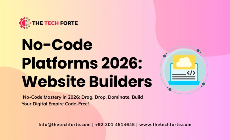 No-Code Platforms in 2026 Build Websites Without Coding