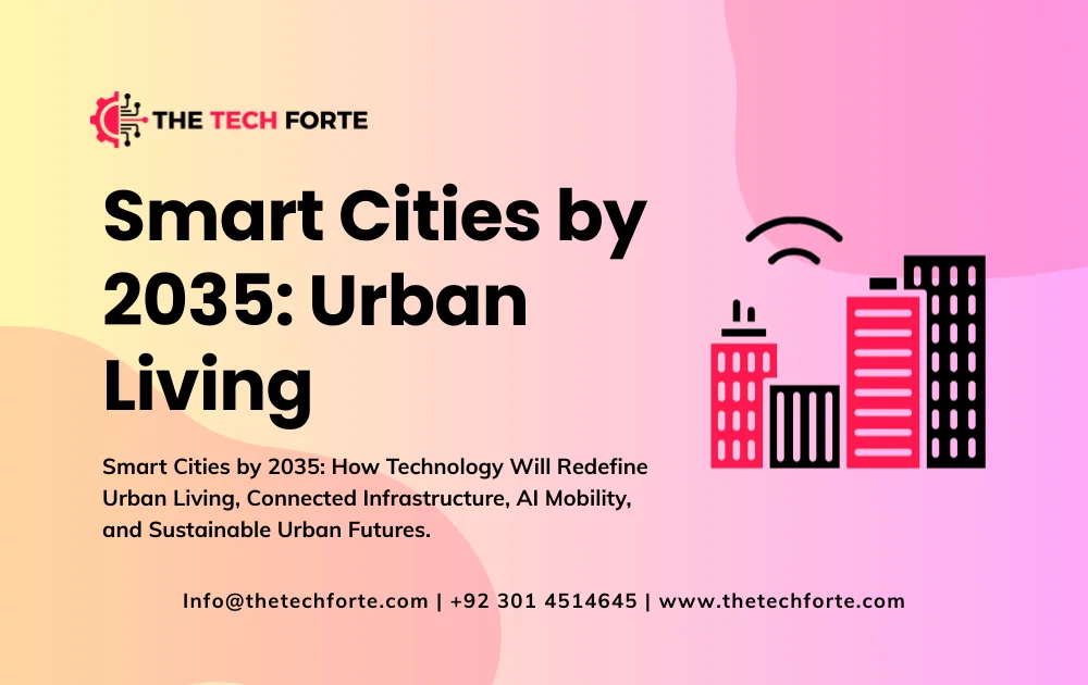 Smart Cities by 2035: How Technology Will Redefine Urban Living